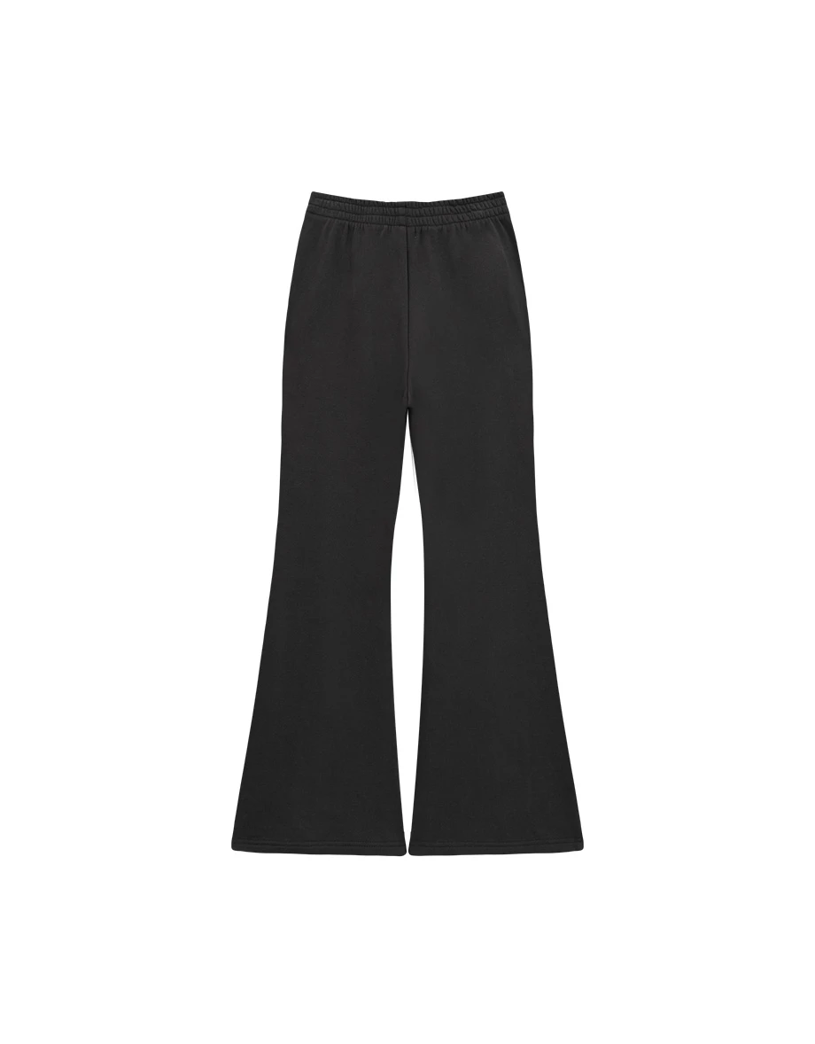 Low Rise Elastic Waist Comfy Flare Sweatpants Low Rise Elastic Waist Comfy Flare Sweatpants