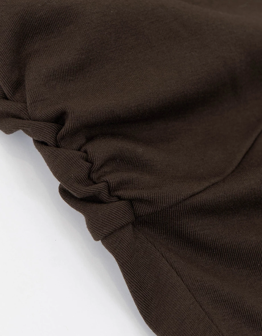 Asymmetric Neck Ruched Low Waist Mini Dress