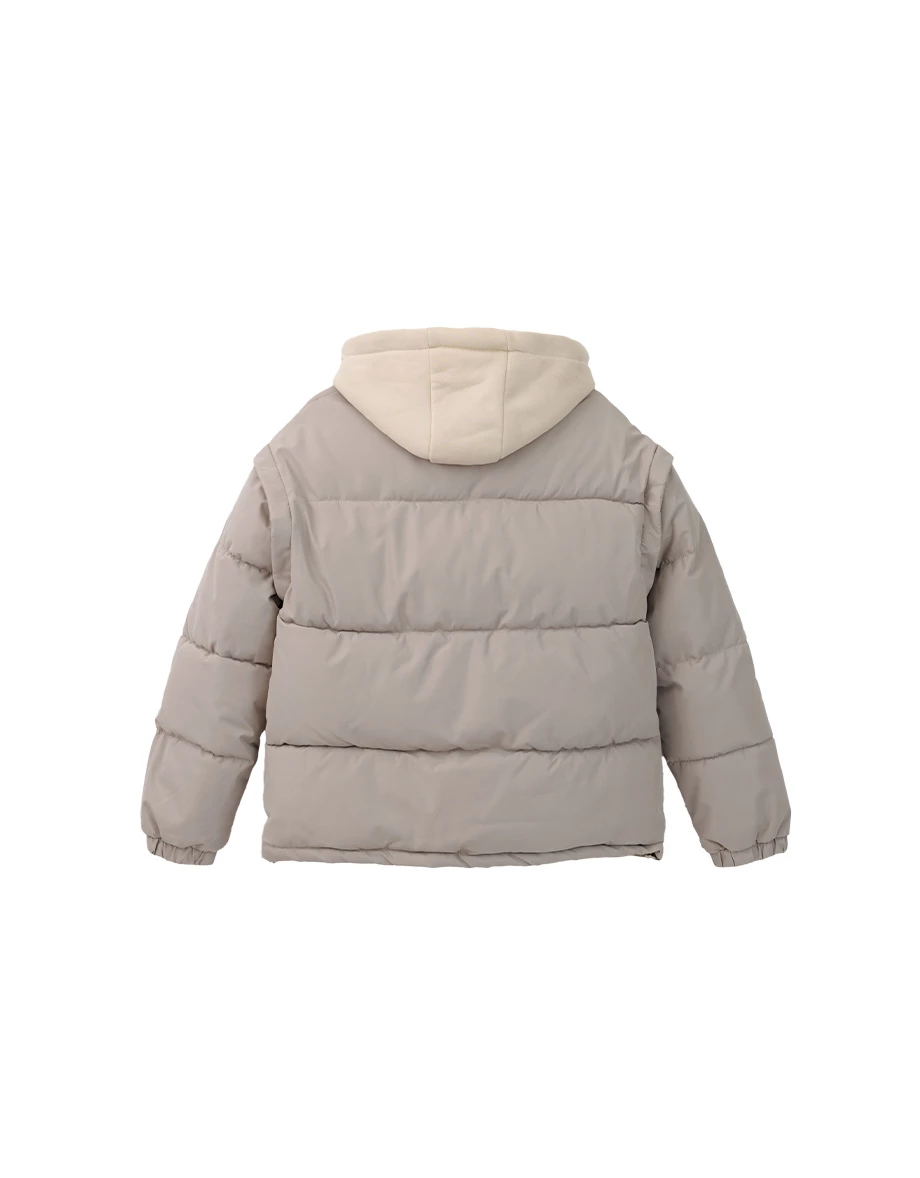 Oversized Convertible Hooded Puffer Jacket Oversized Convertible Hooded Puffer Jacket