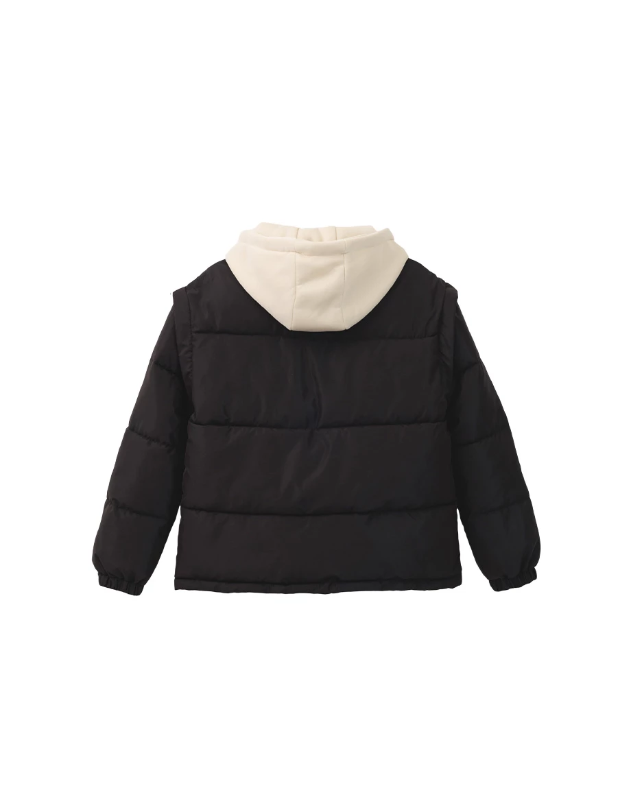 Oversized Convertible Hooded Puffer Jacket Oversized Convertible Hooded Puffer Jacket