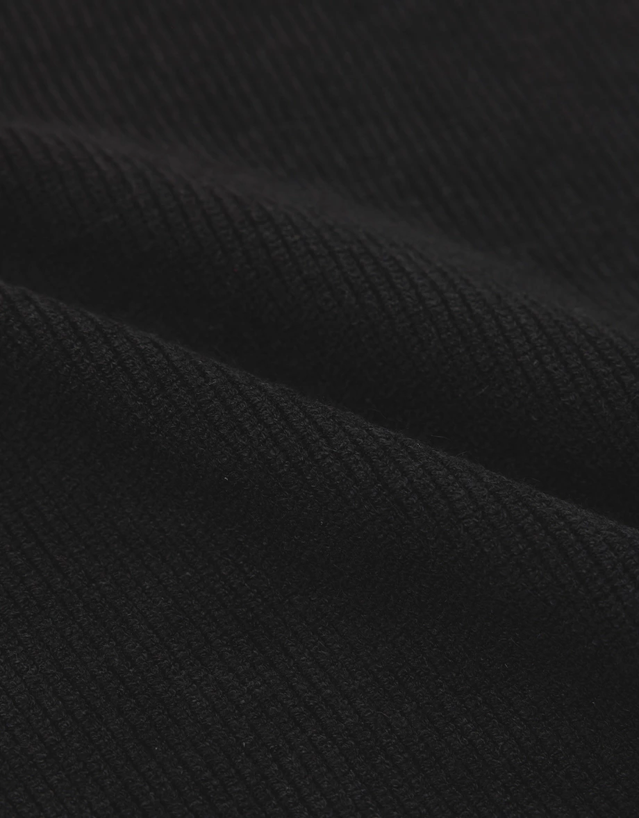 Asymmetric Cut Out Shoulder Long Sleeve Knit Top