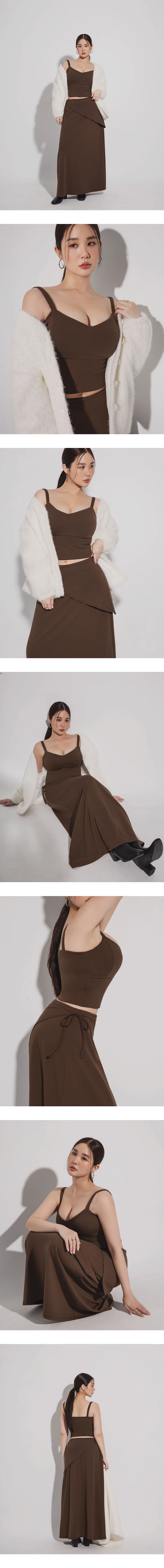 【Heat Tech】Soft Stretch V Neck Wide Strap Padded Cropped Cami Bra Top 【Heat Tech】Soft Stretch V Neck Wide Strap Padded Cropped Cami Bra Top