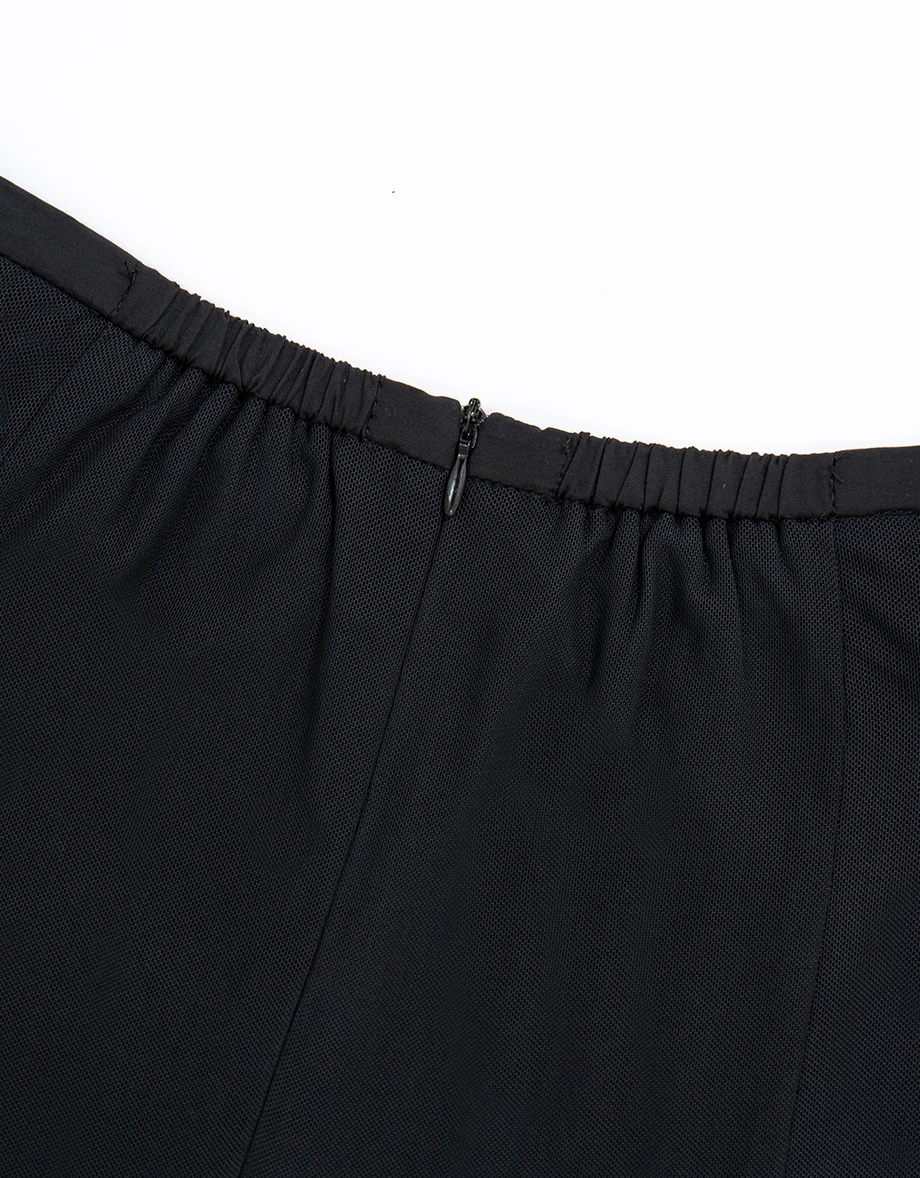 Chiffon Feel Semi Sheer Flowy Maxi Skirt Chiffon Feel Semi Sheer Flowy Maxi Skirt