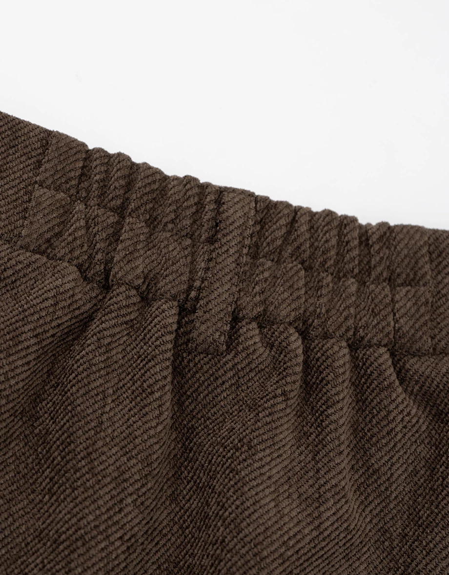 Twill A Line Mini Skirt with Pocket Detail