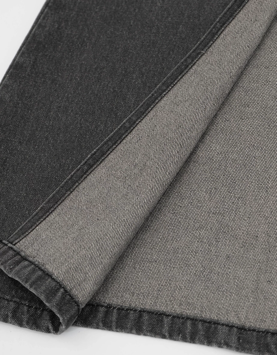 Front Slit Vintage Wash High Waist Jeans Denim Mermaid Maxi Skirt