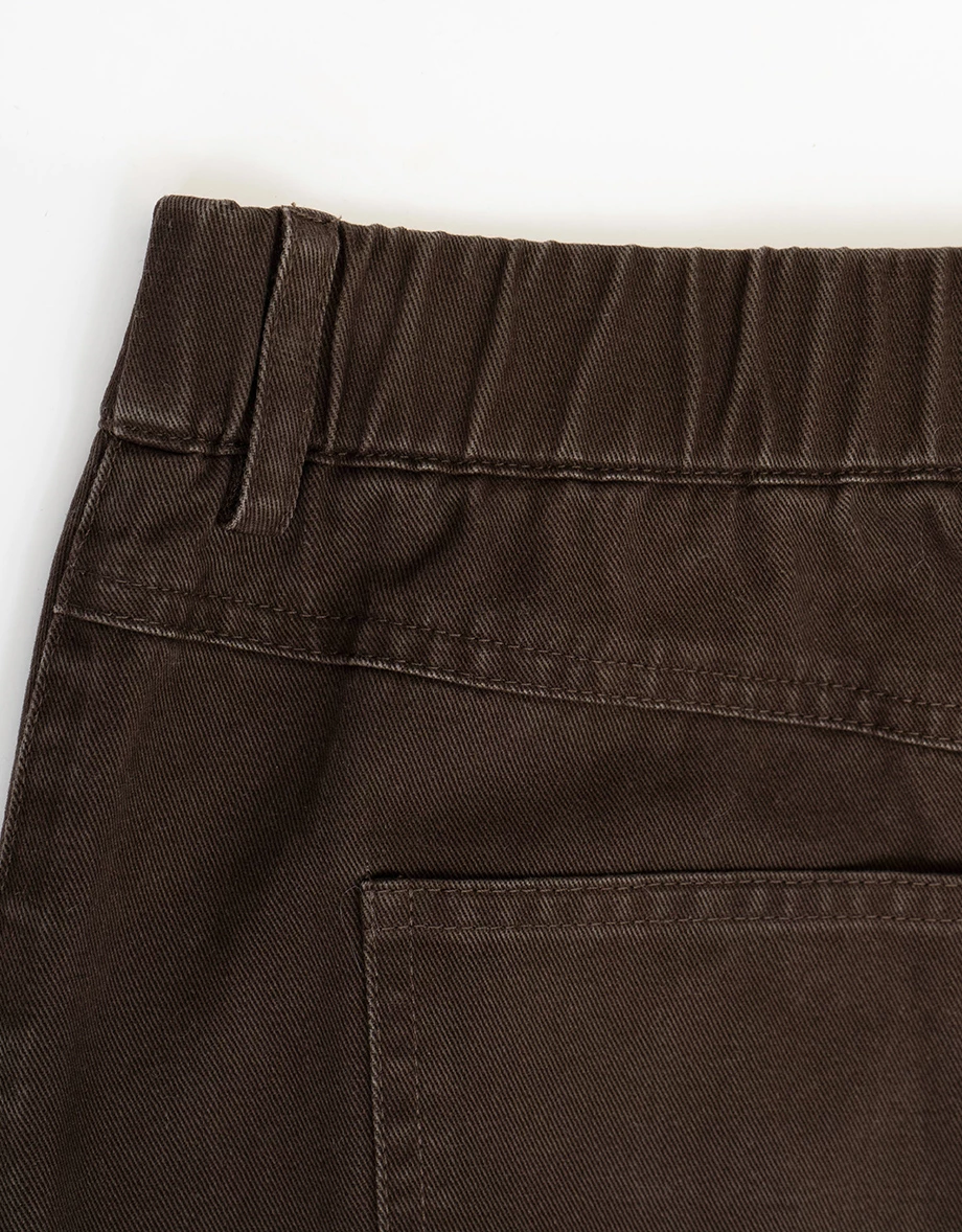 High Waist Front Slit Cargo Straight Maxi Skirt High Waist Front Slit Cargo Straight Maxi Skirt