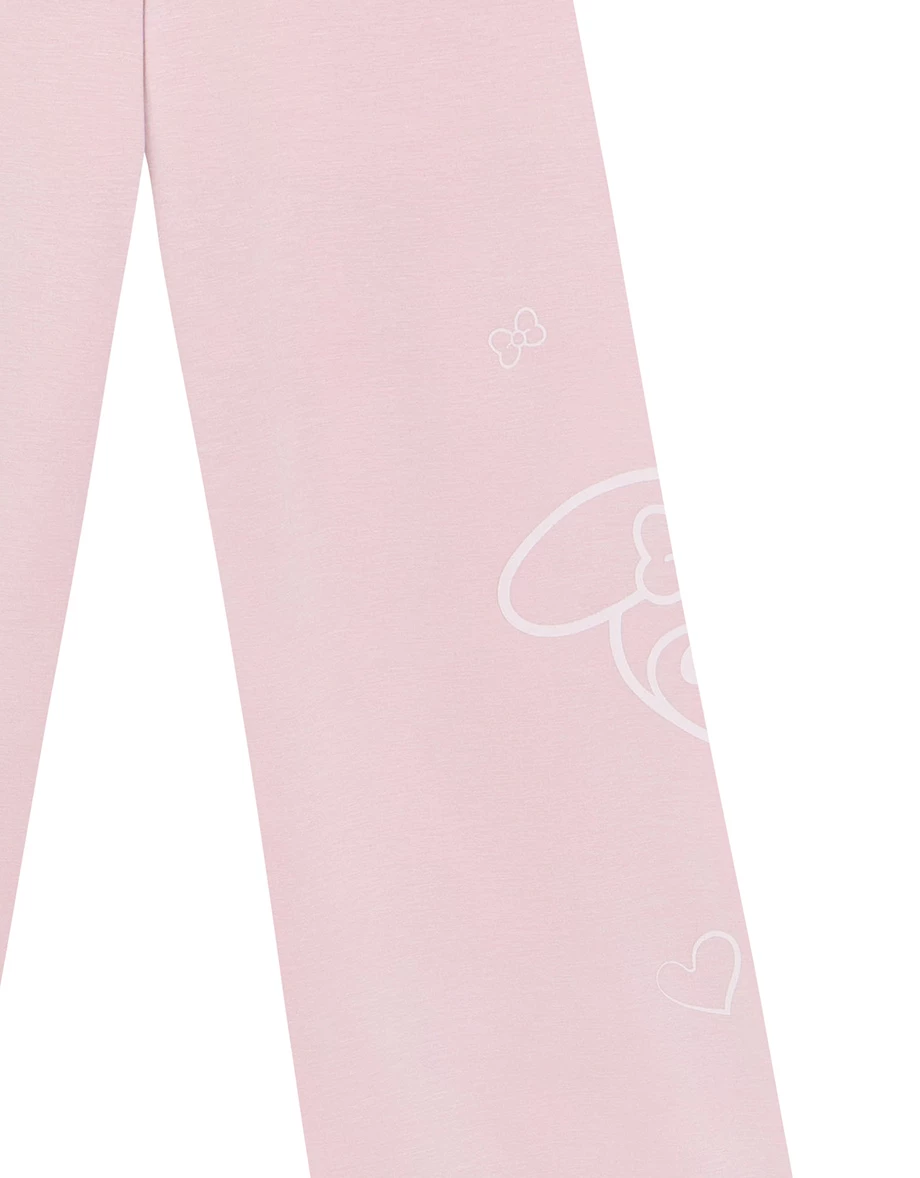 【SANRIO Collab】Sanrio Collaboration Character Printed Wide Leg Sweatpants