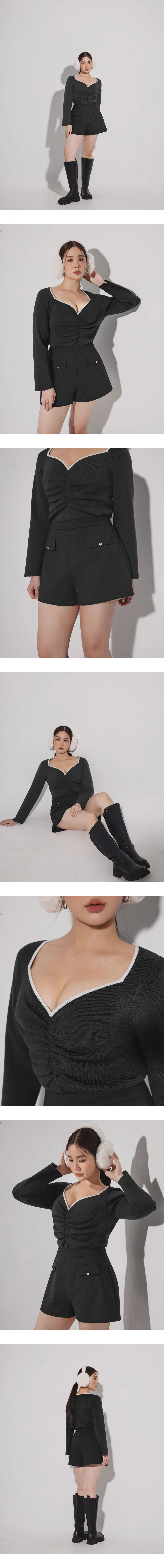 AIRY HOURGLASS Tailored High Waist Flap Pocket Shorts AIRY HOURGLASS Tailored High Waist Flap Pocket Shorts