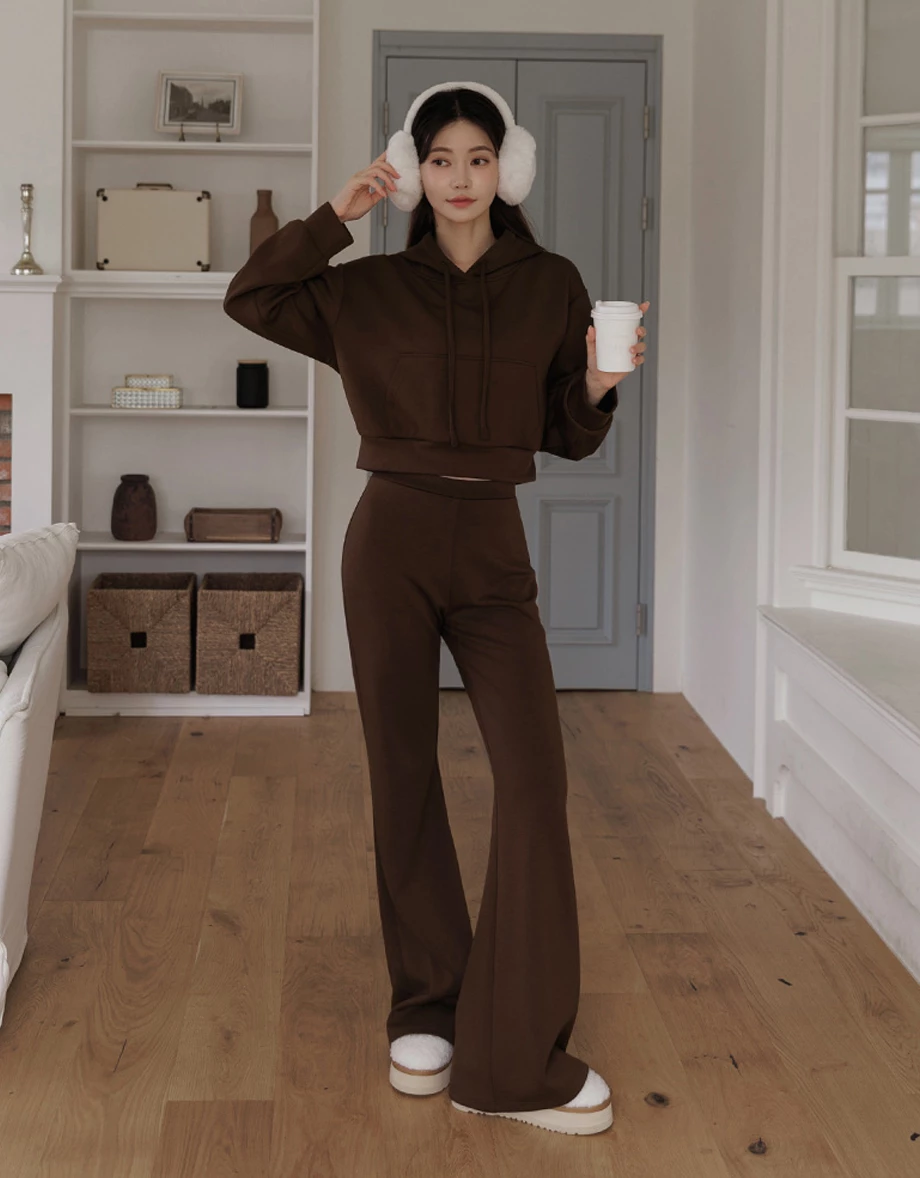 Soft Stretch High Waisted Flare Leg Fitted Trousers Soft Stretch High Waisted Flare Leg Fitted Trousers