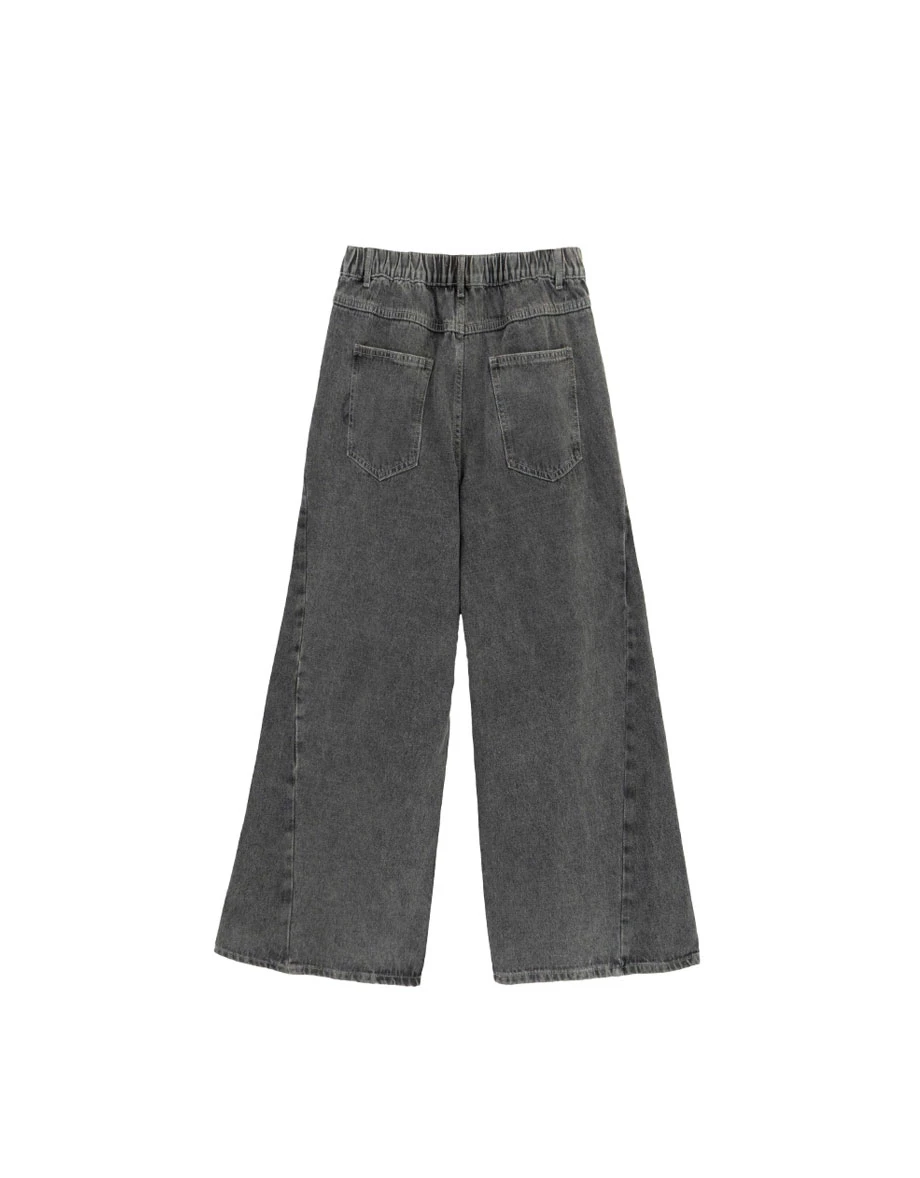 Vintage Wash High Waist Jeans Denim Wide Leg Pants Vintage Wash High Waist Jeans Denim Wide Leg Pants