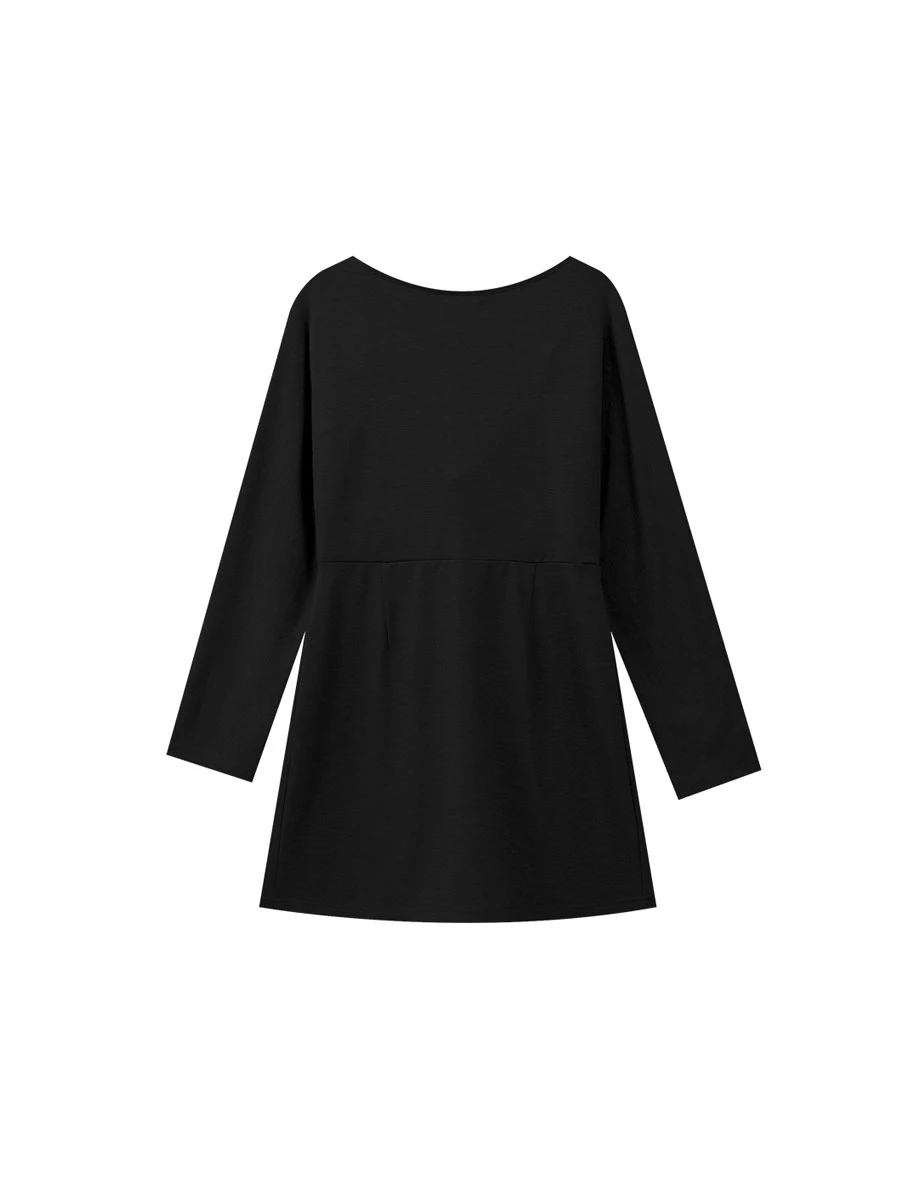 【Heat Tech】Layered Camisole Inspired V Neck Bodycon Padded Mini Dress 【Heat Tech】Layered Camisole Inspired V Neck Bodycon Padded Mini Dress