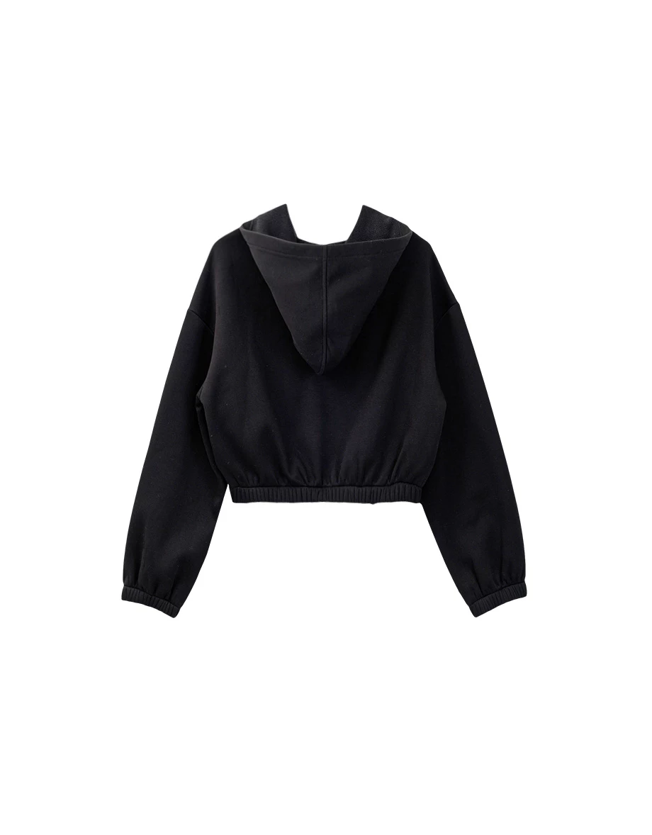 Basic Soft Cotton Blend Zip Up Hoodie Jacket Basic Soft Cotton Blend Zip Up Hoodie Jacket