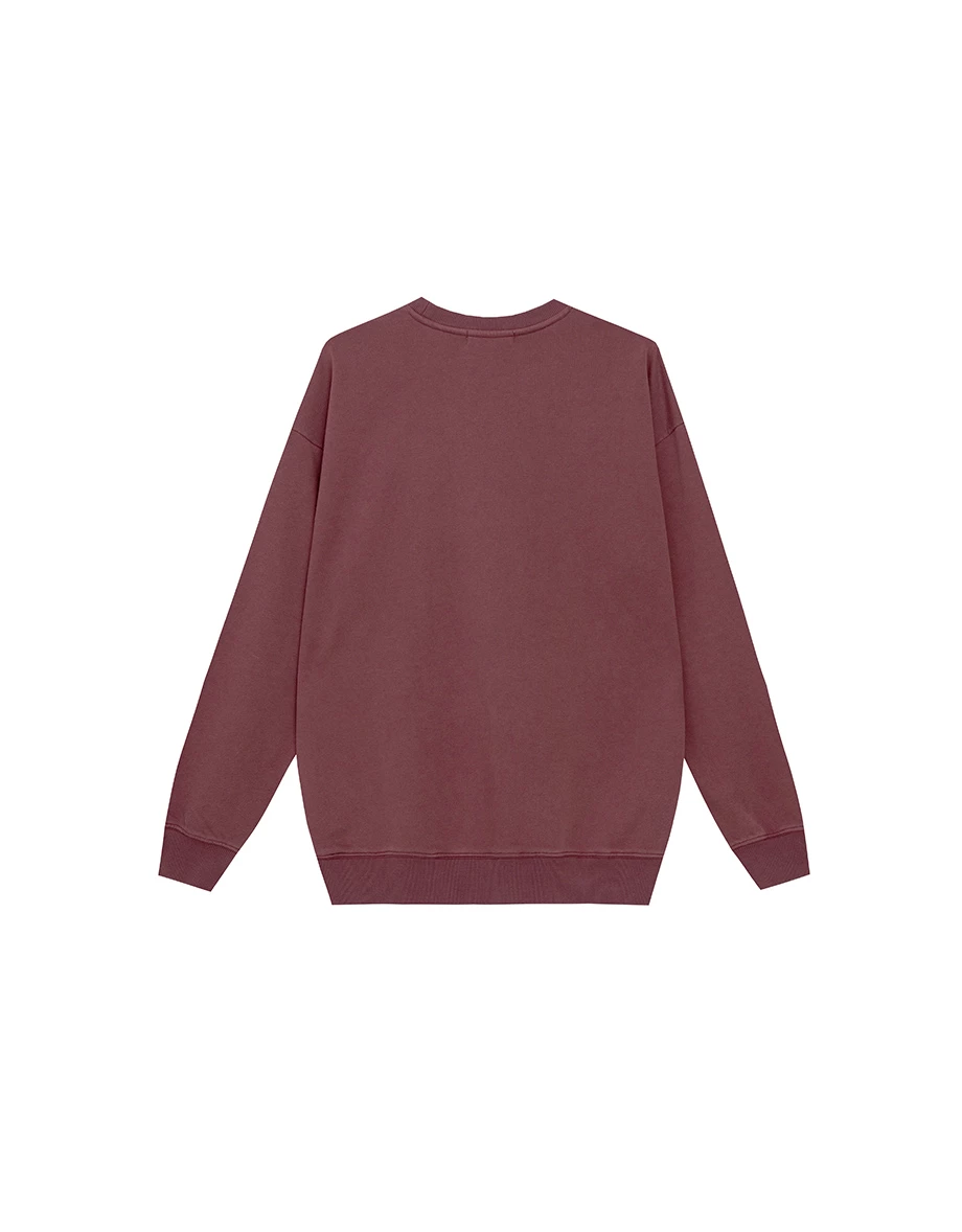 AIR SPACE Embossed Logo Pullover Sweatshirt
