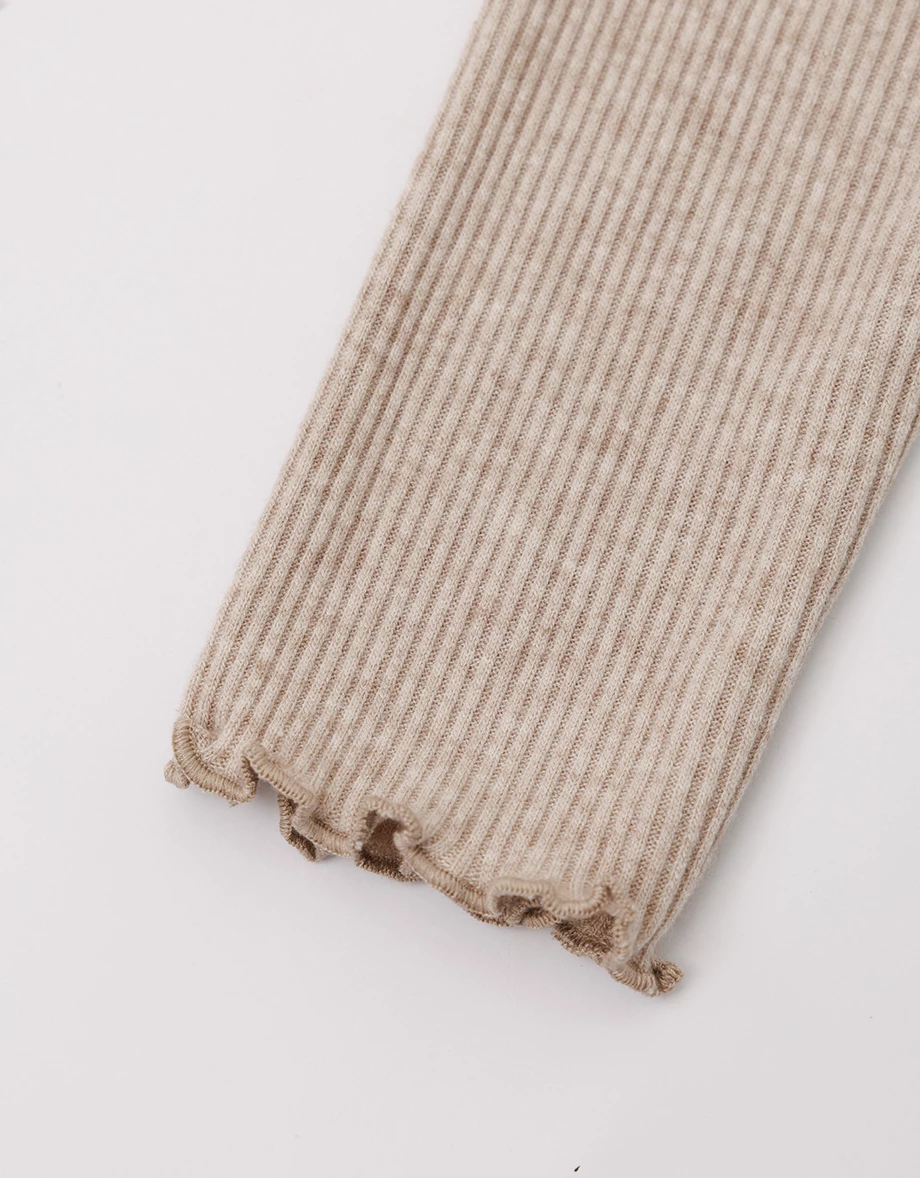 Fauce 2 Piece Lettuce Hem Ruched Side Drawstring  Cardigan