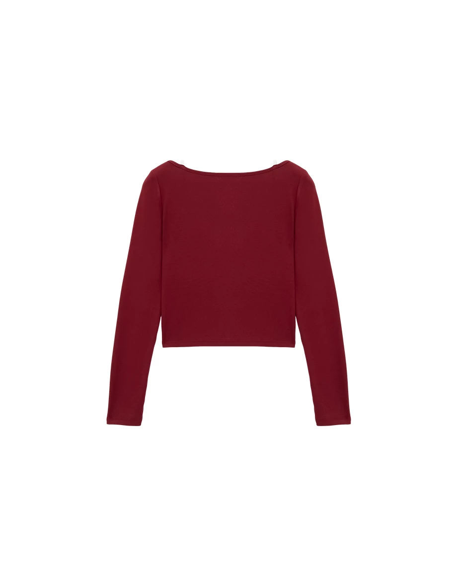 Faux 2 Piece Button Up Ribbed Knit Cami Layered Top