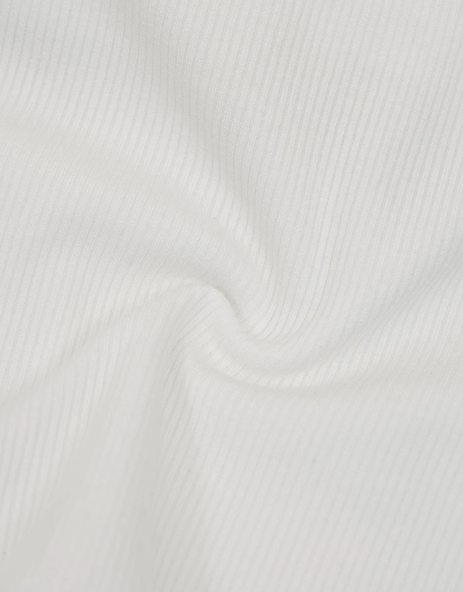 Lettuce Trim Asymmetric Neck Drawstring Ruched Tie Padded Ribbed Bra Top