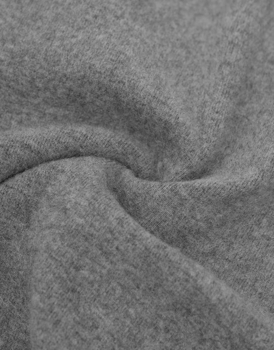 Faux 2 Piece Mock Neck Cut Out Shoulder Fleece Lined Cardigan Top