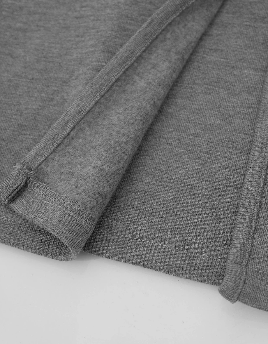 Faux 2 Piece Mock Neck Cut Out Shoulder Fleece Lined Cardigan Top