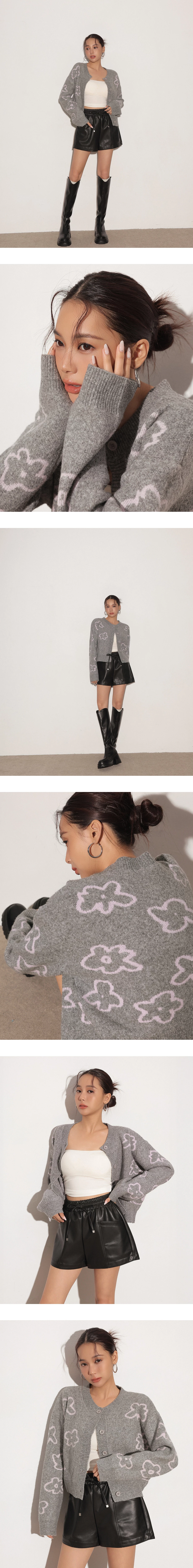 Faux Leather Drawstring High Waist Shorts with Pockets