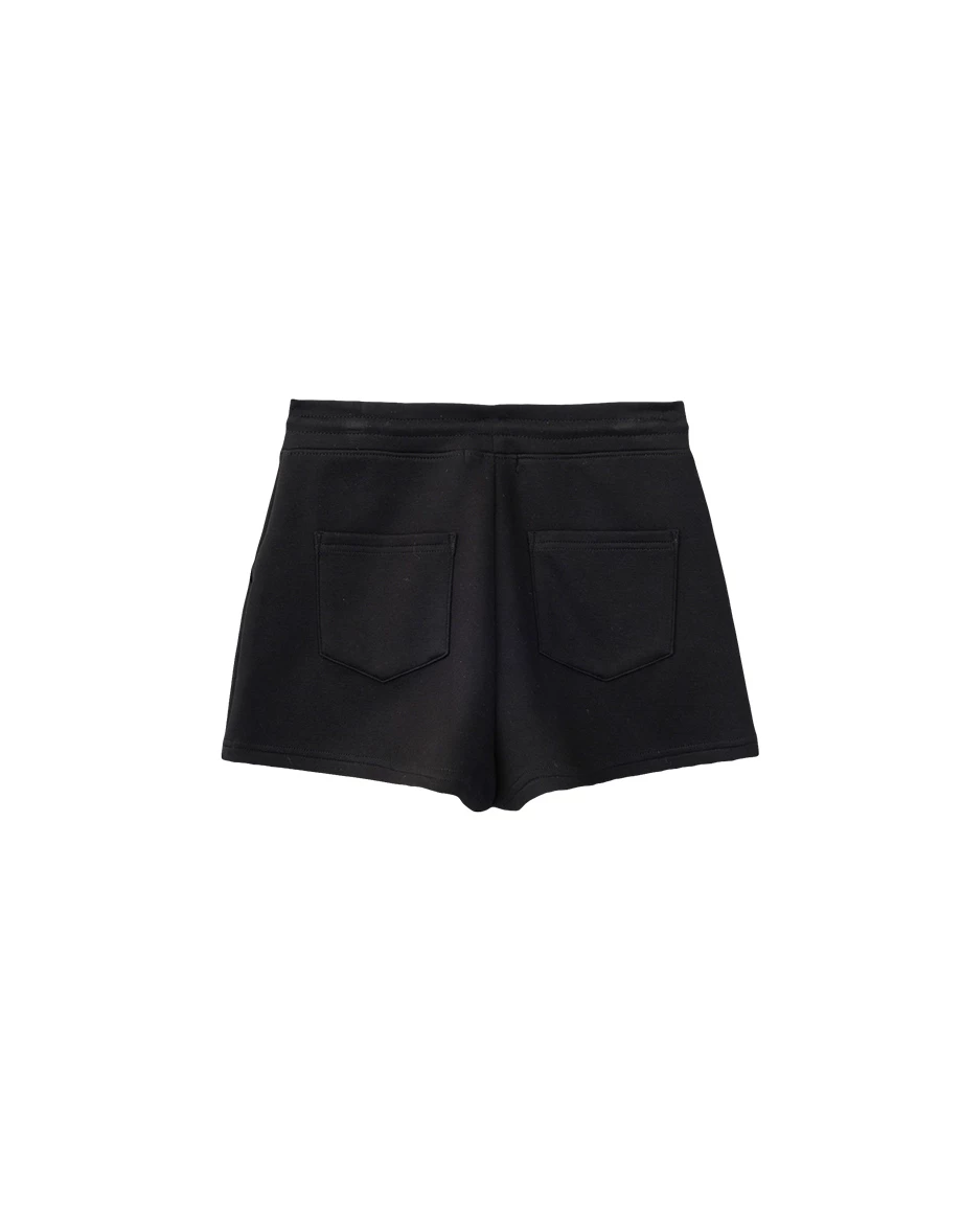 Soft Fleece Drawstring Lounge Shorts with Pockets Soft Fleece Drawstring Lounge Shorts with Pockets