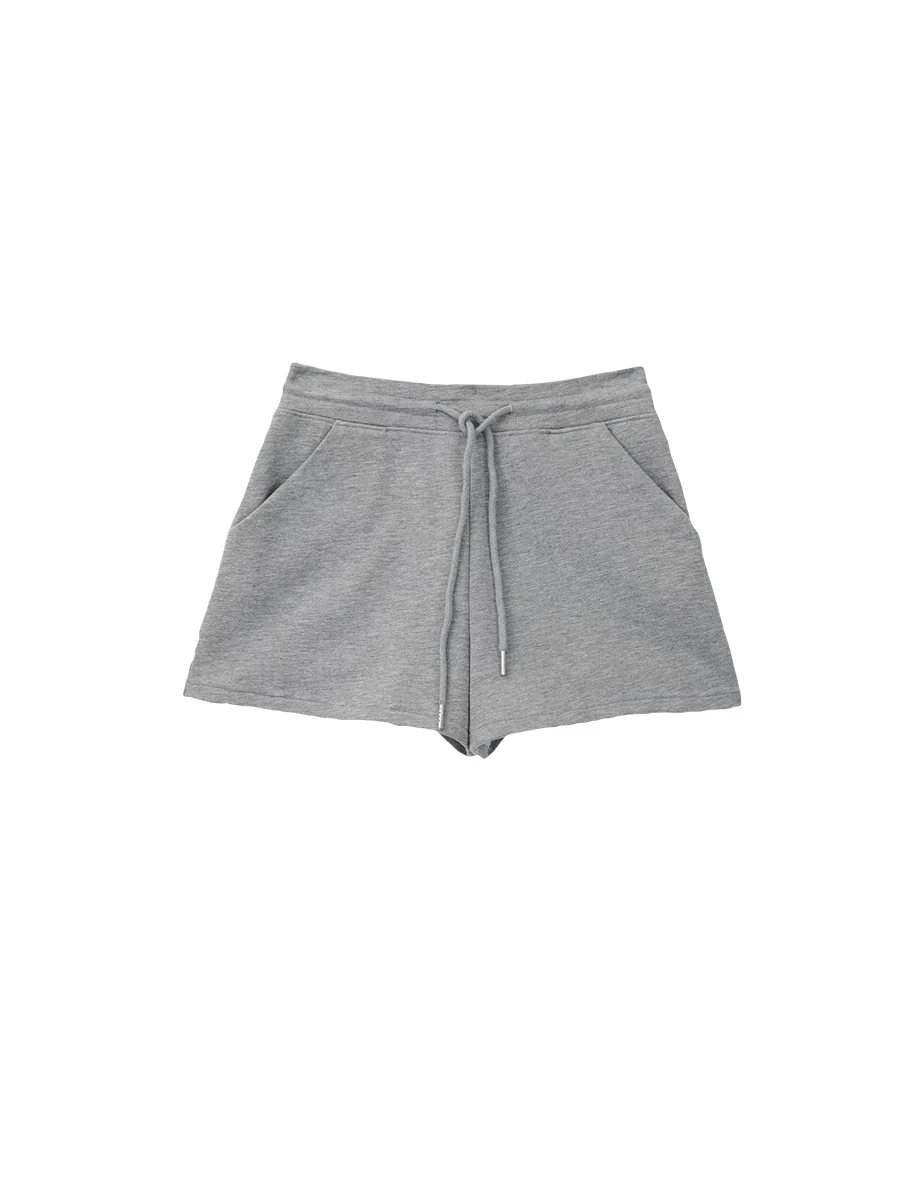 Soft Fleece Drawstring Lounge Shorts with Pockets Soft Fleece Drawstring Lounge Shorts with Pockets