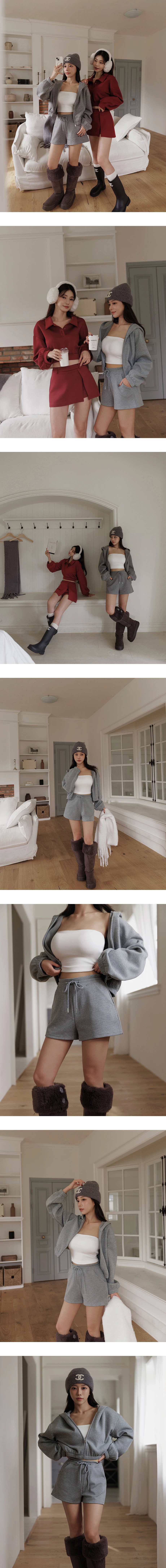 Soft Fleece Drawstring Lounge Shorts with Pockets Soft Fleece Drawstring Lounge Shorts with Pockets