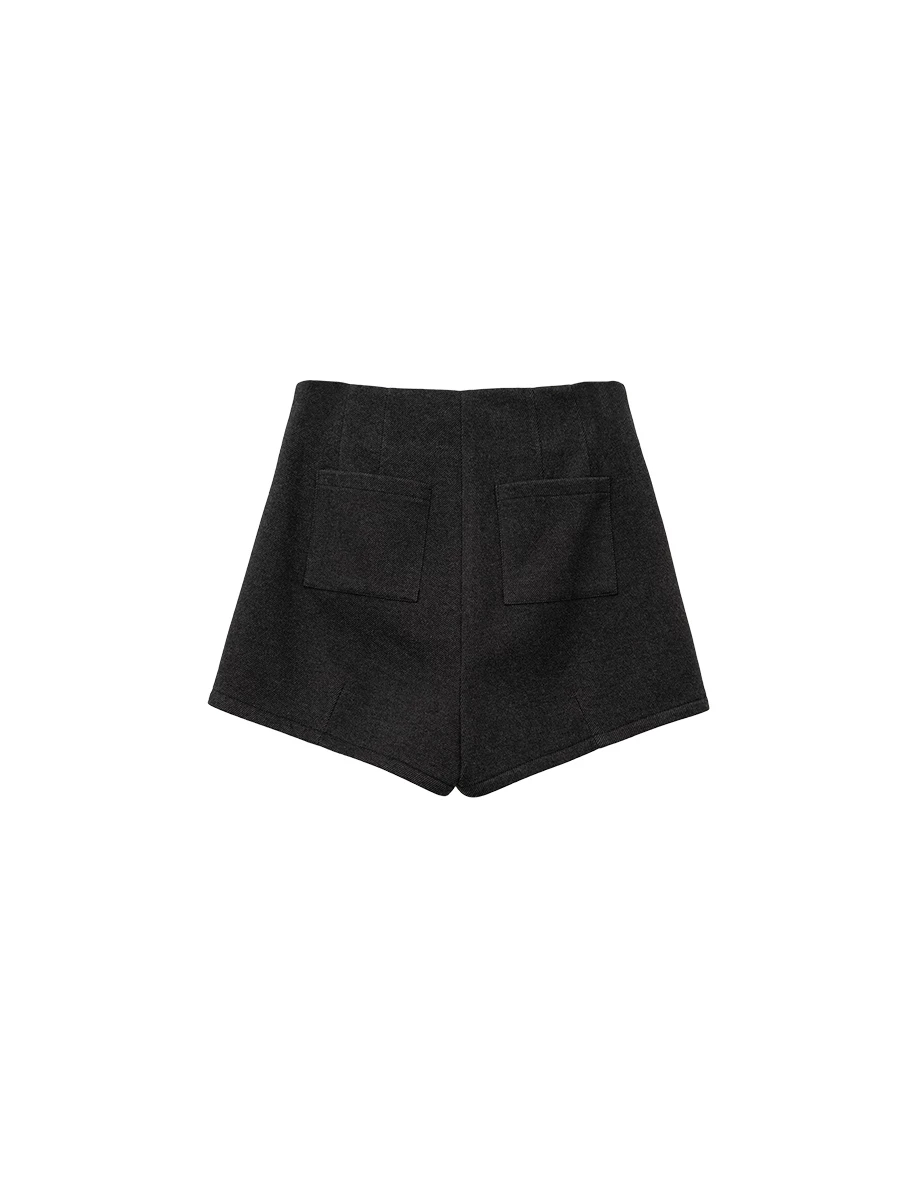 【AIRY HOURGLASS】Perfect Waistline Fleece Lined Tailored Shorts