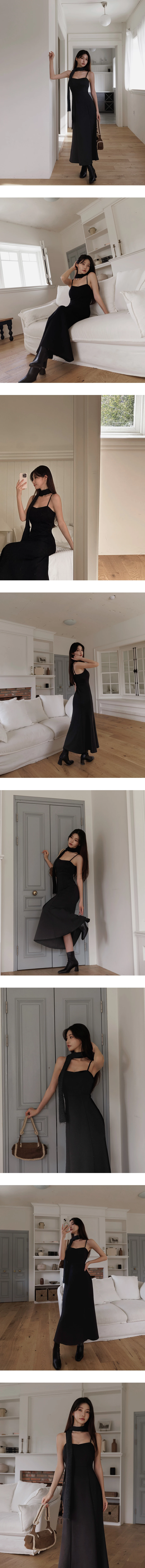 Solid Color Soft Knit Spaghetti Strap Padded Maxi Dress Solid Color Soft Knit Spaghetti Strap Padded Maxi Dress