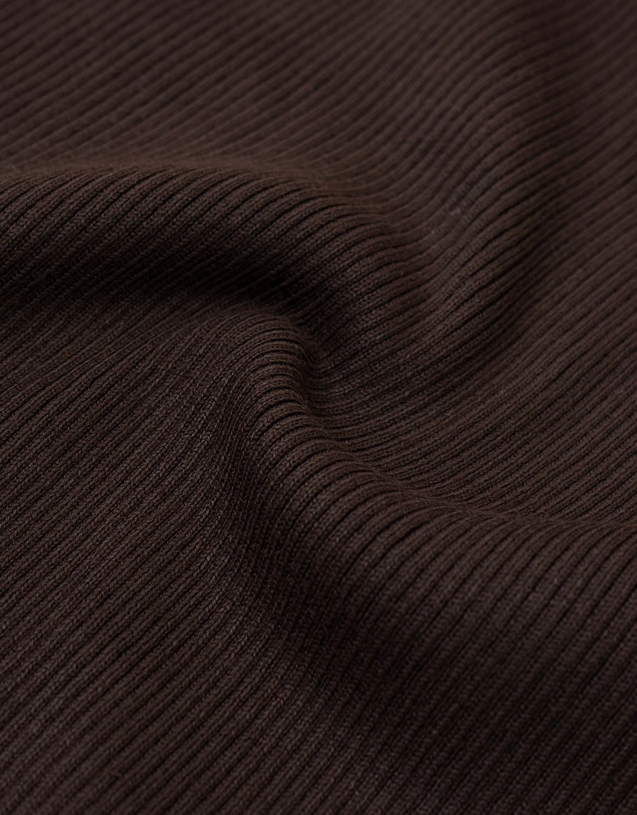 Halter Neck Cold Shoulder Ribbed Knit Padded Maxi Dress