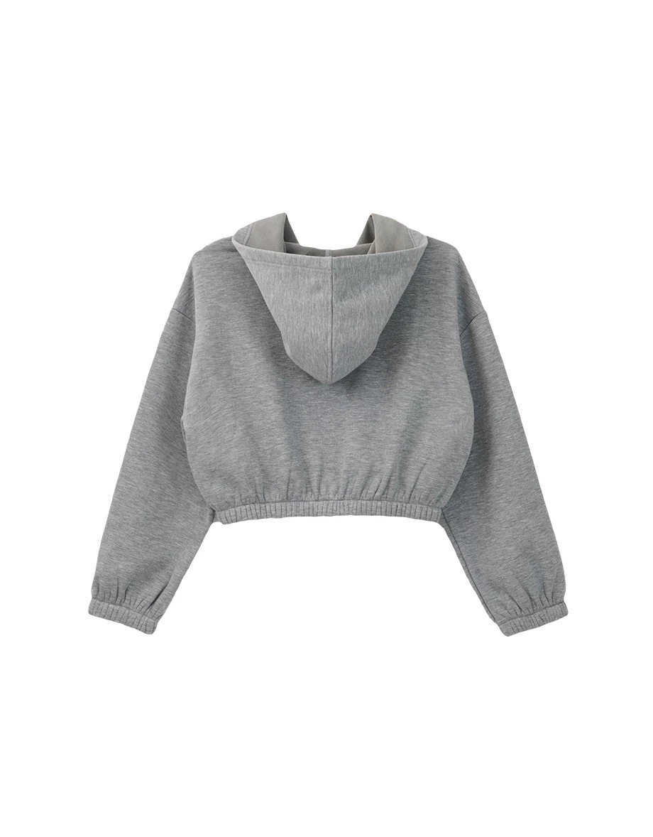 Basic Soft Cotton Blend Zip Up Hoodie Jacket Basic Soft Cotton Blend Zip Up Hoodie Jacket