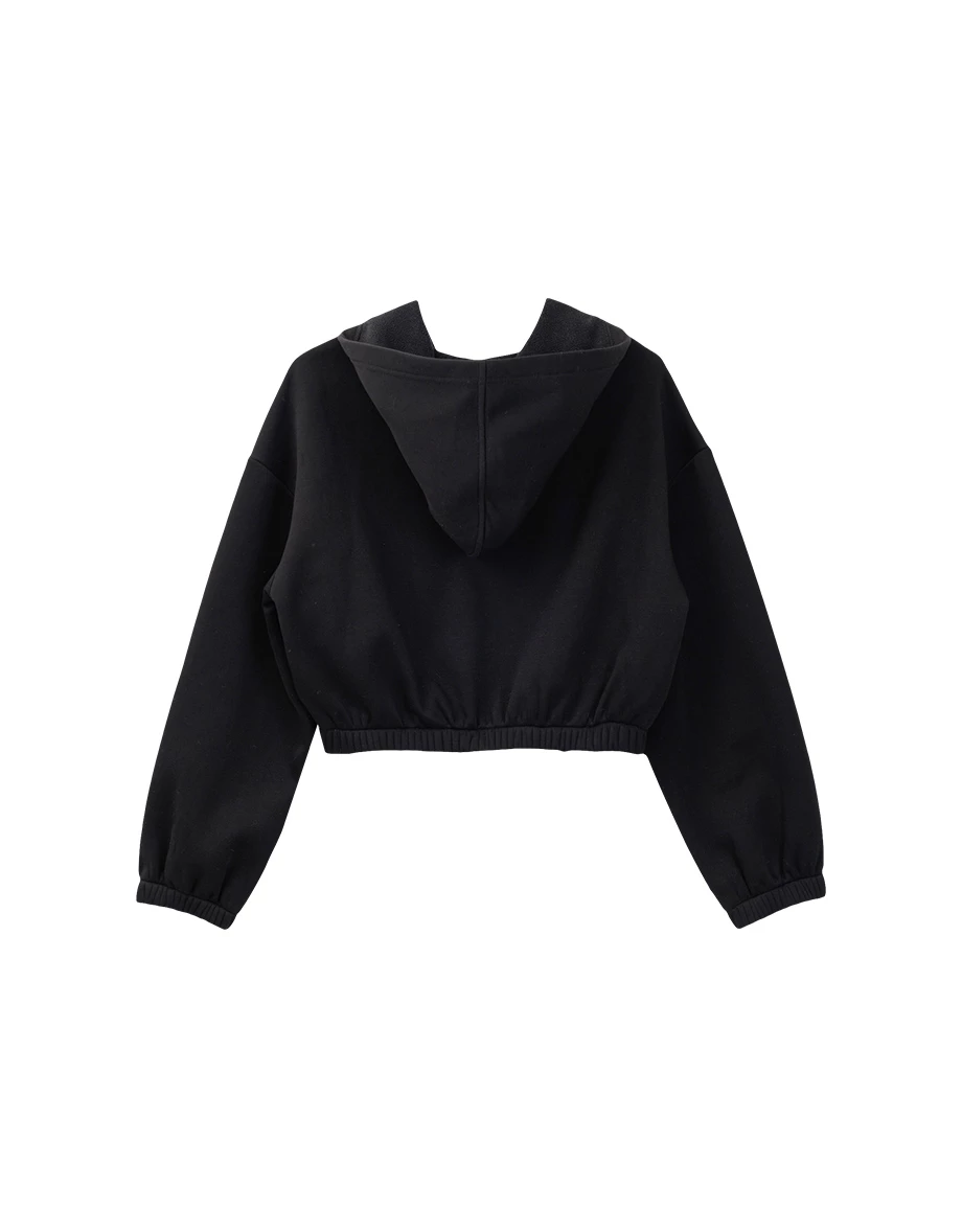 Basic Soft Cotton Blend Zip Up Hoodie Jacket Basic Soft Cotton Blend Zip Up Hoodie Jacket