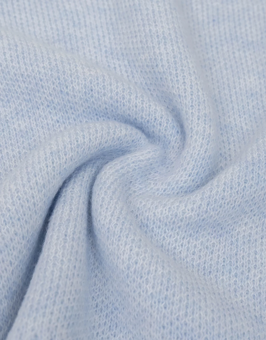 Halter Neck Inner Tank Top and Oversized Off Shoulder Knit Sweater Set Wear