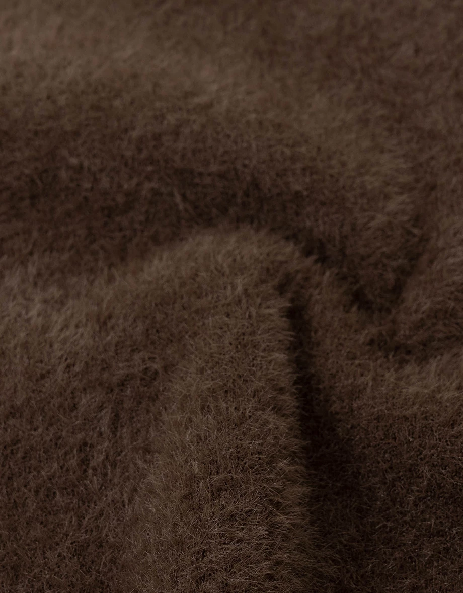 Soft Ribbed V Neck Button Front Knit Cropped Cardigan