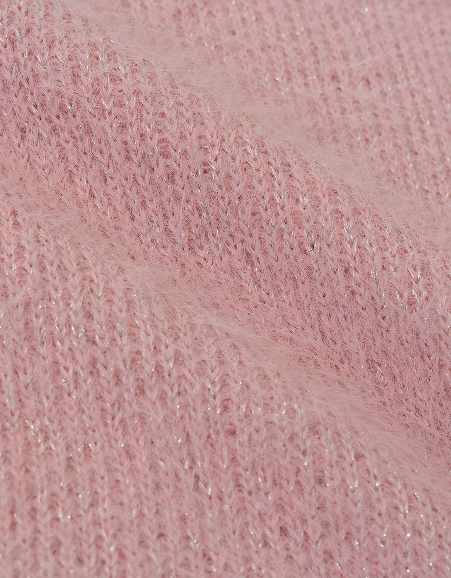 CNY Lucky Character Soft Touch Fluffy Longline Knit Sweater