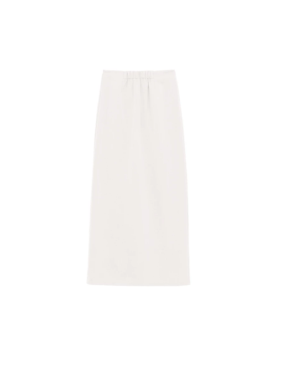 【AIRY HOURGLASS】 High Waist Front Slit Straight Maxi Tailored Skirt