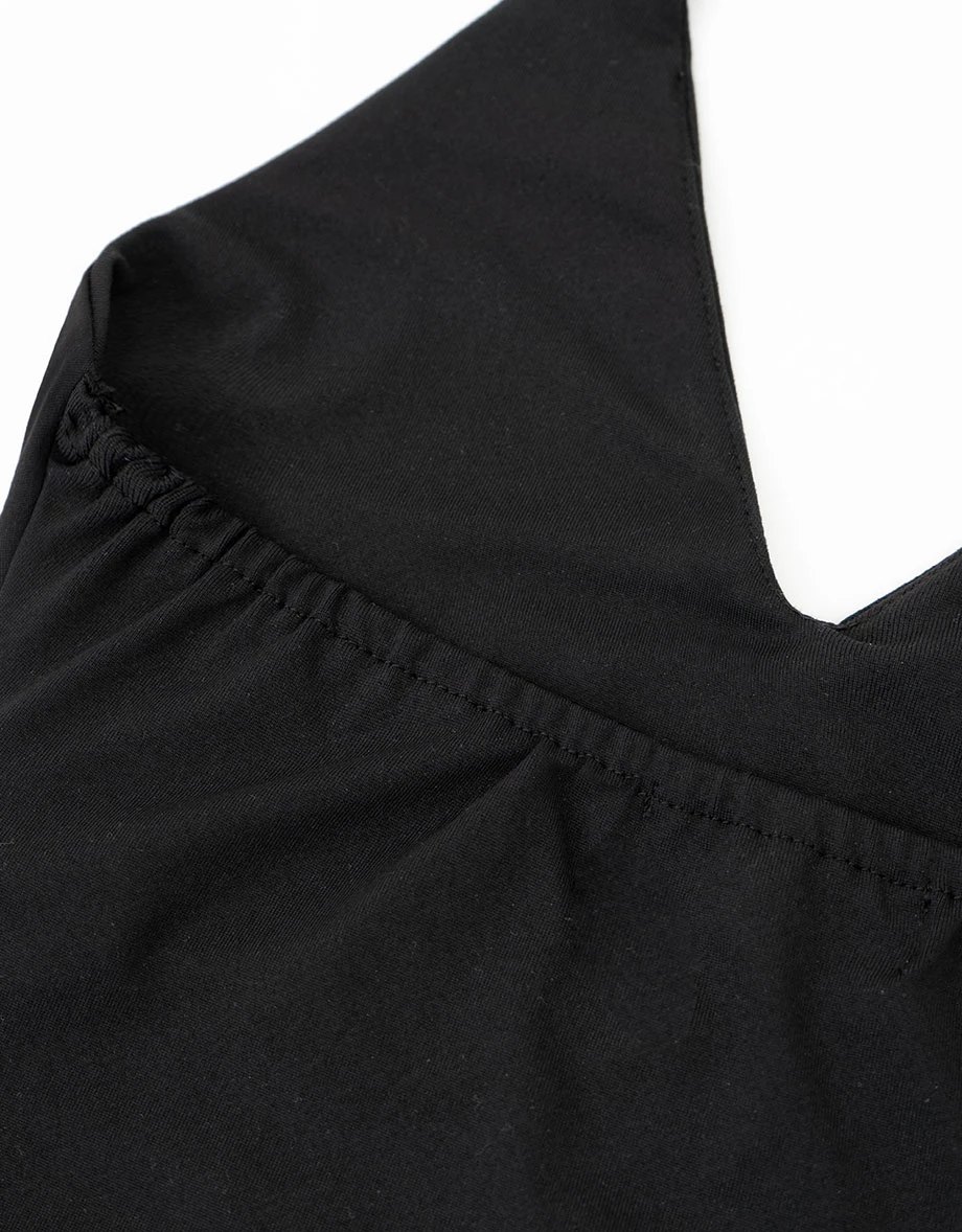 Bodycon Halter V Neck Backless Shaping Padded Bodysuit