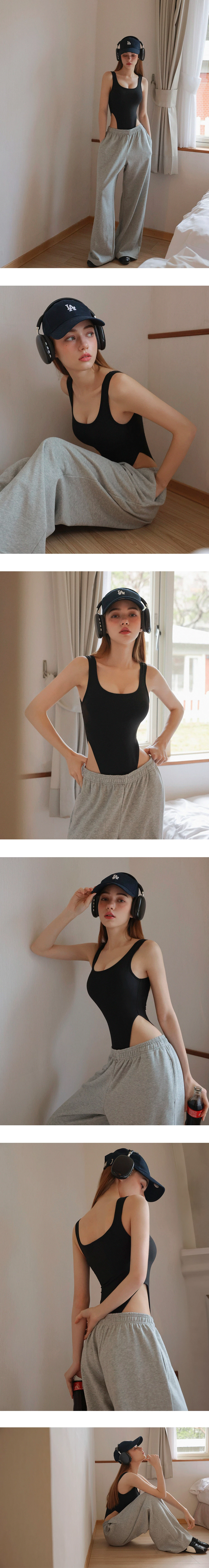 Bodycon Wide Shoulder Strap Shaping Padded Bodysuit