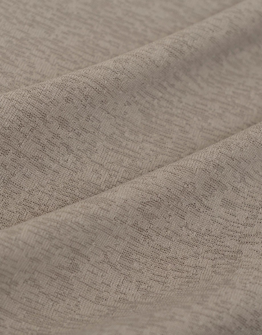 Asymmetrical Off Shoulder Sheer Top with Double Side Drawstrings