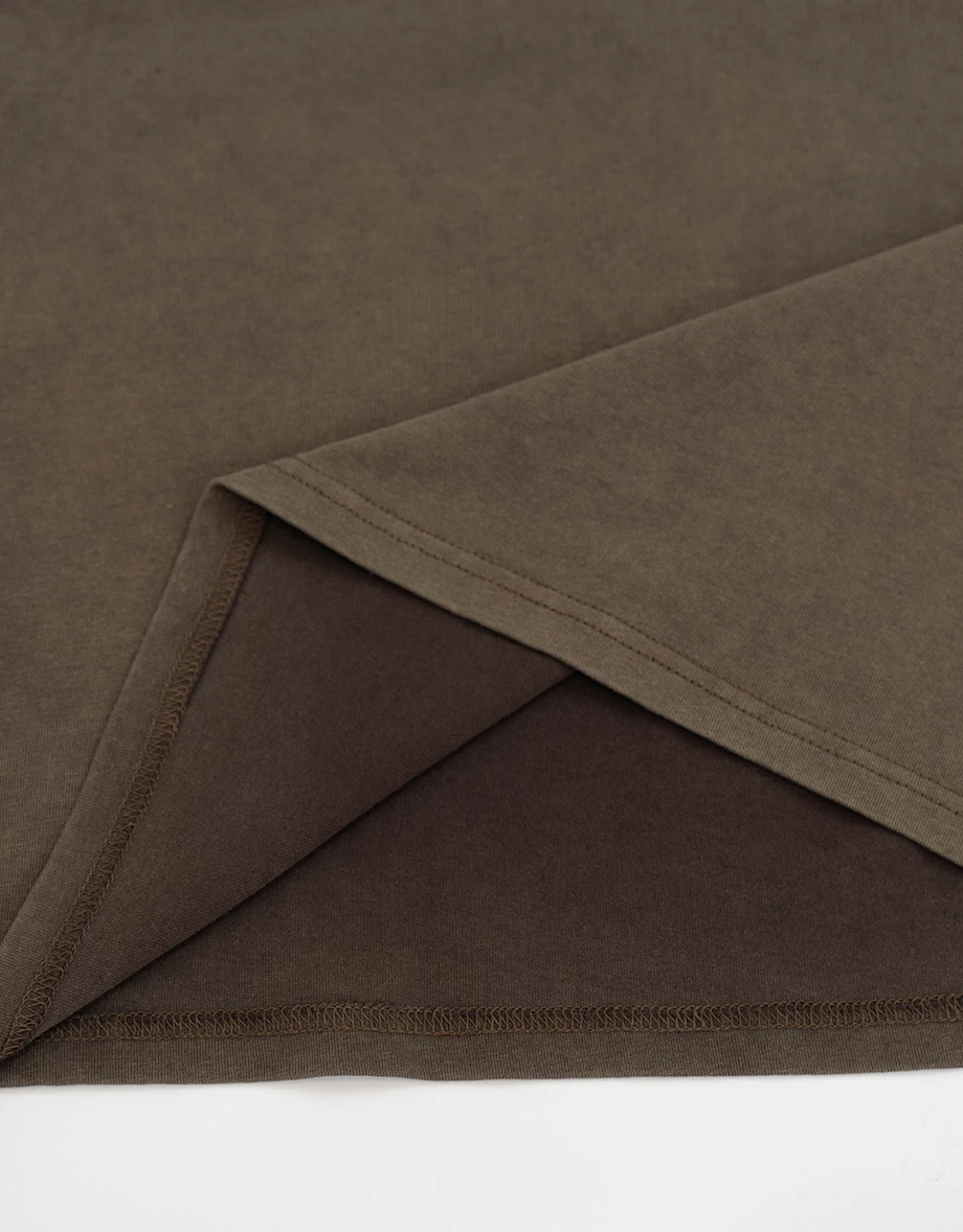 【Hello Kitty Collaboration】Vintage Wash Front Print Classic Graphic Oversized Tee