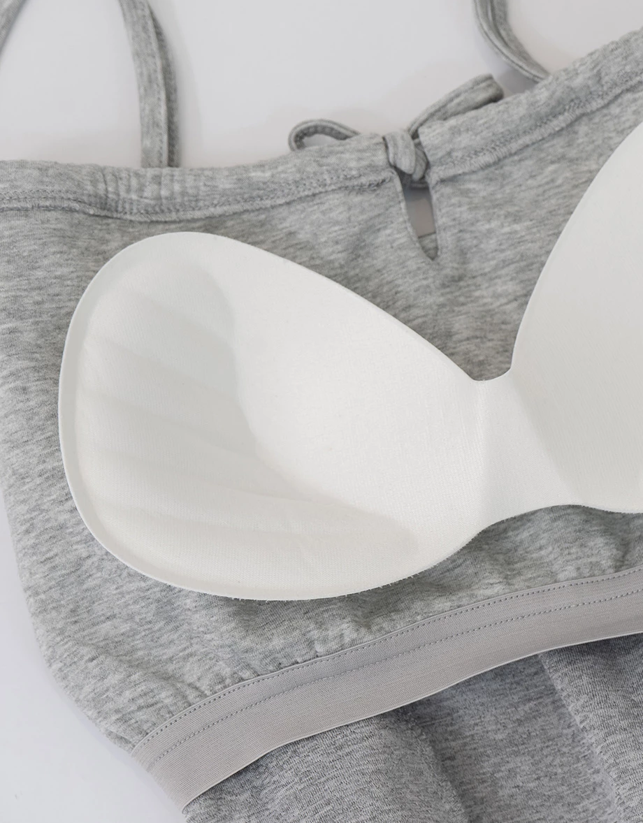 【AIR空氣棉零重力】細肩帶胸前綁帶BRA背心