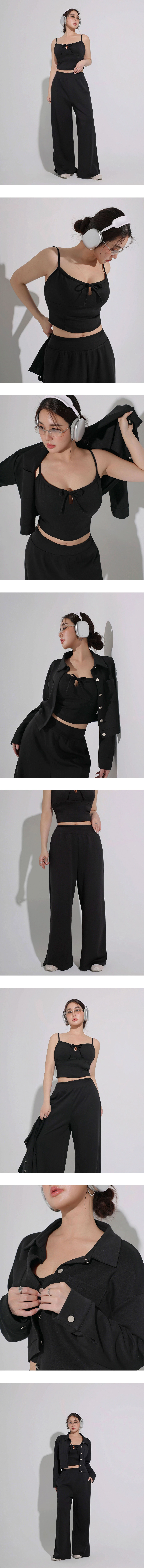 【AIR空氣棉零重力】細肩帶胸前綁帶BRA背心