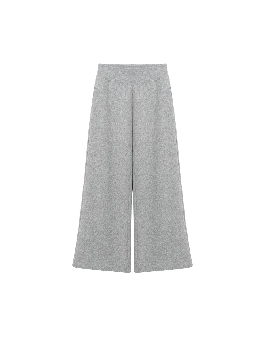【AIRY HOURGLASS】High Waist Straight Fit Wide Leg Lounge Pants