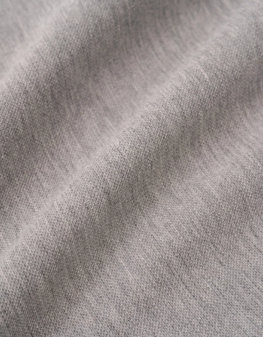 假兩件翻領拉鍊半開襟短袖收腰短洋裝