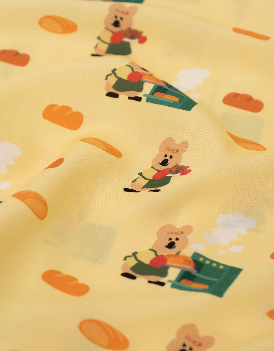 【DINOTAENG】印花短袖上衣短褲家居服套裝