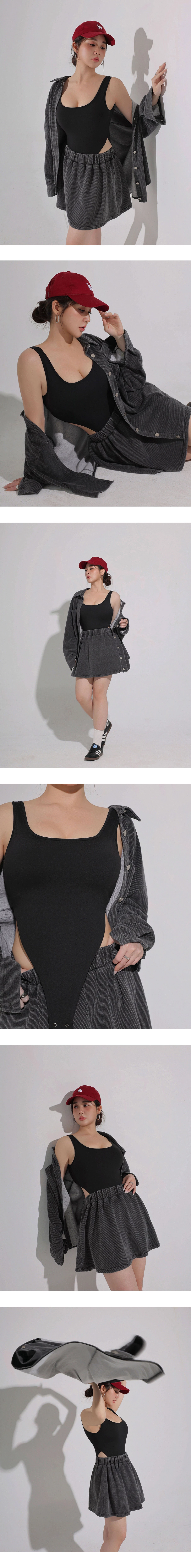 Bodycon Wide Shoulder Strap Shaping Padded Bodysuit