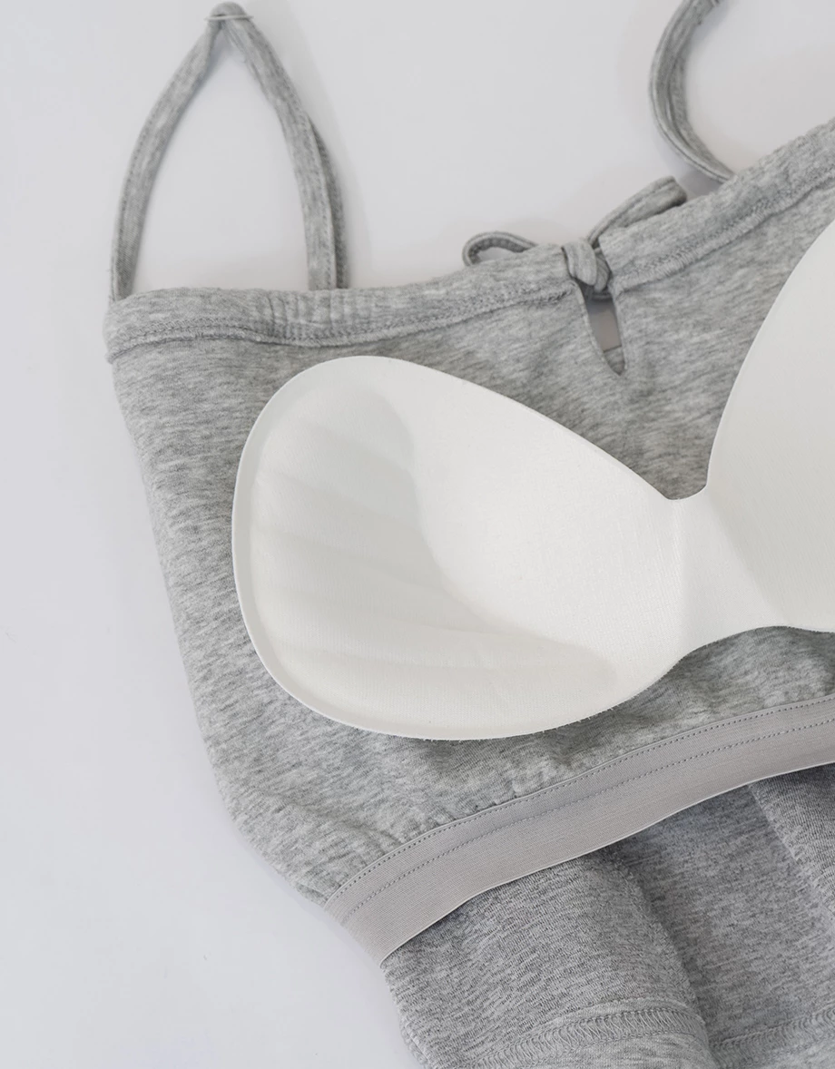 【AIR空氣棉零重力】細肩帶胸前綁帶BRA背心
