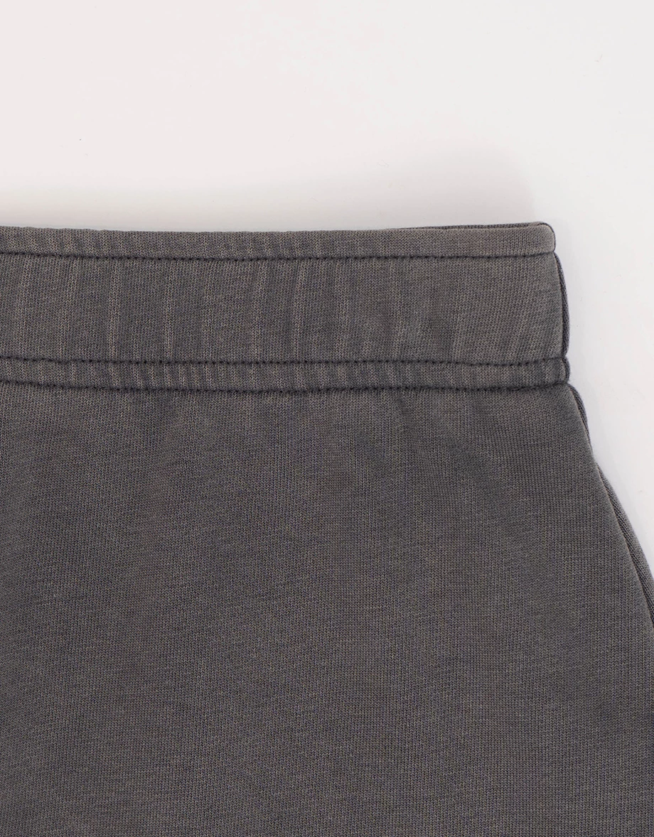 Soft Knit Elastic Waist A Line Casual Mini Skirt