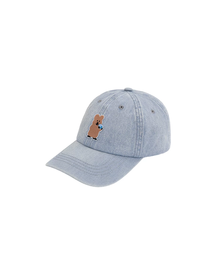 【DINOTAENG】刺繡圖案水洗棒球帽