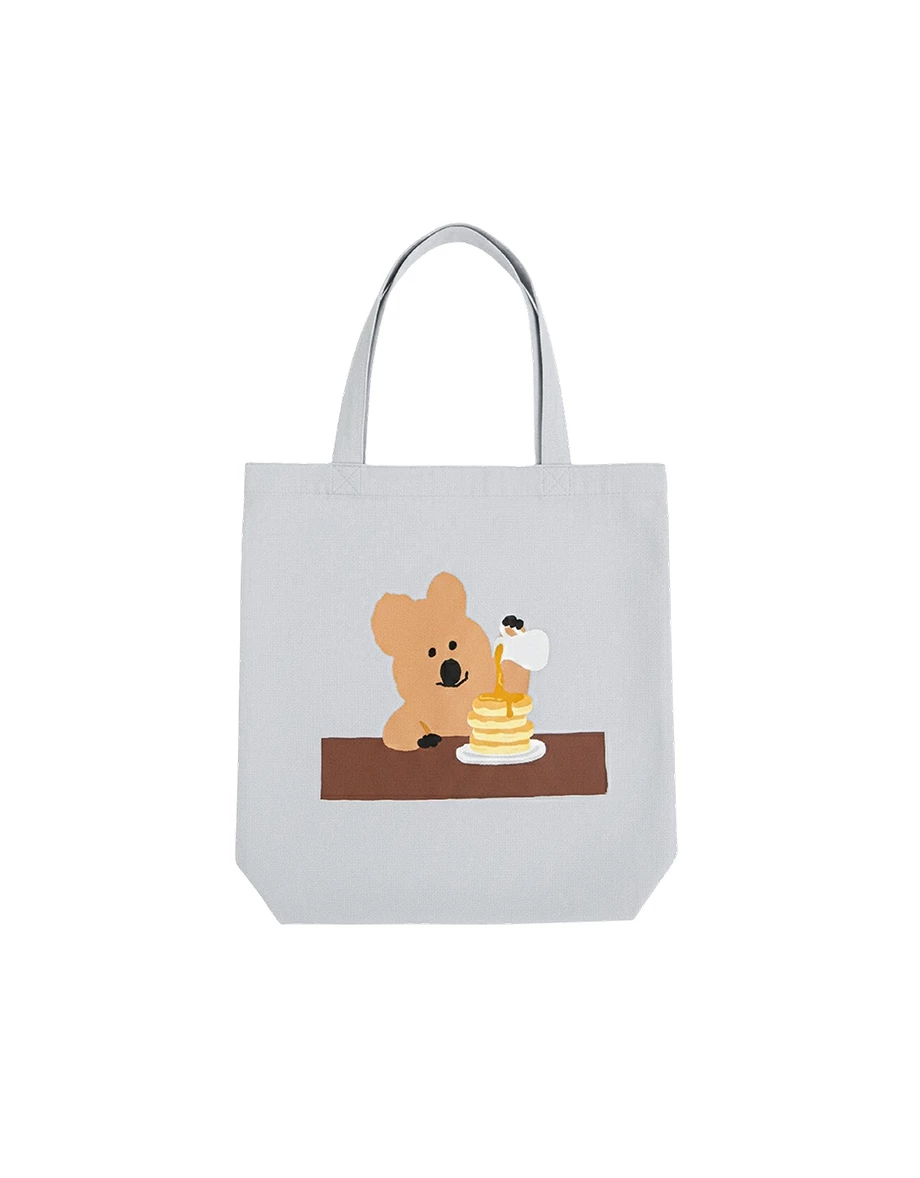 【DINOTAENG】雙面印花托特包