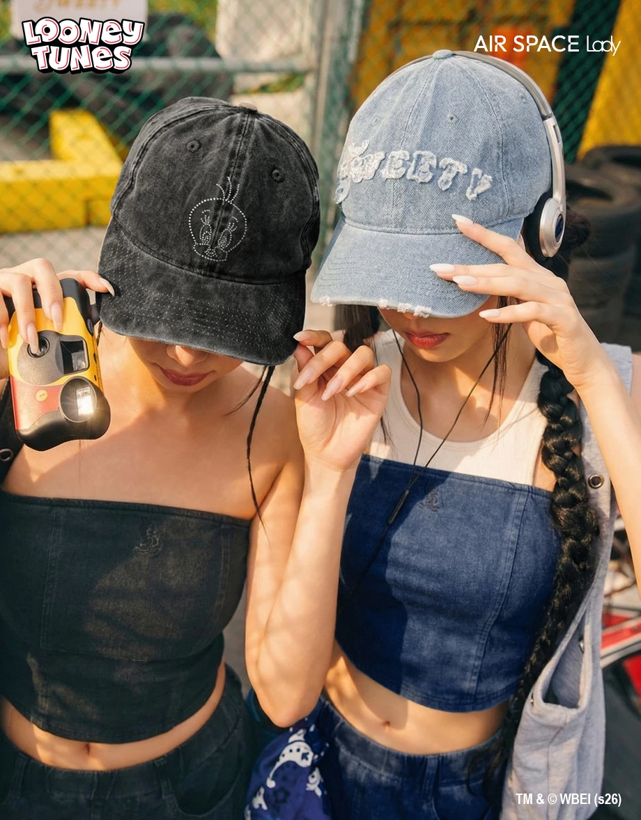 【樂一通】 水洗牛仔棒球帽 抽鬚貼布繡款/貼鑽款